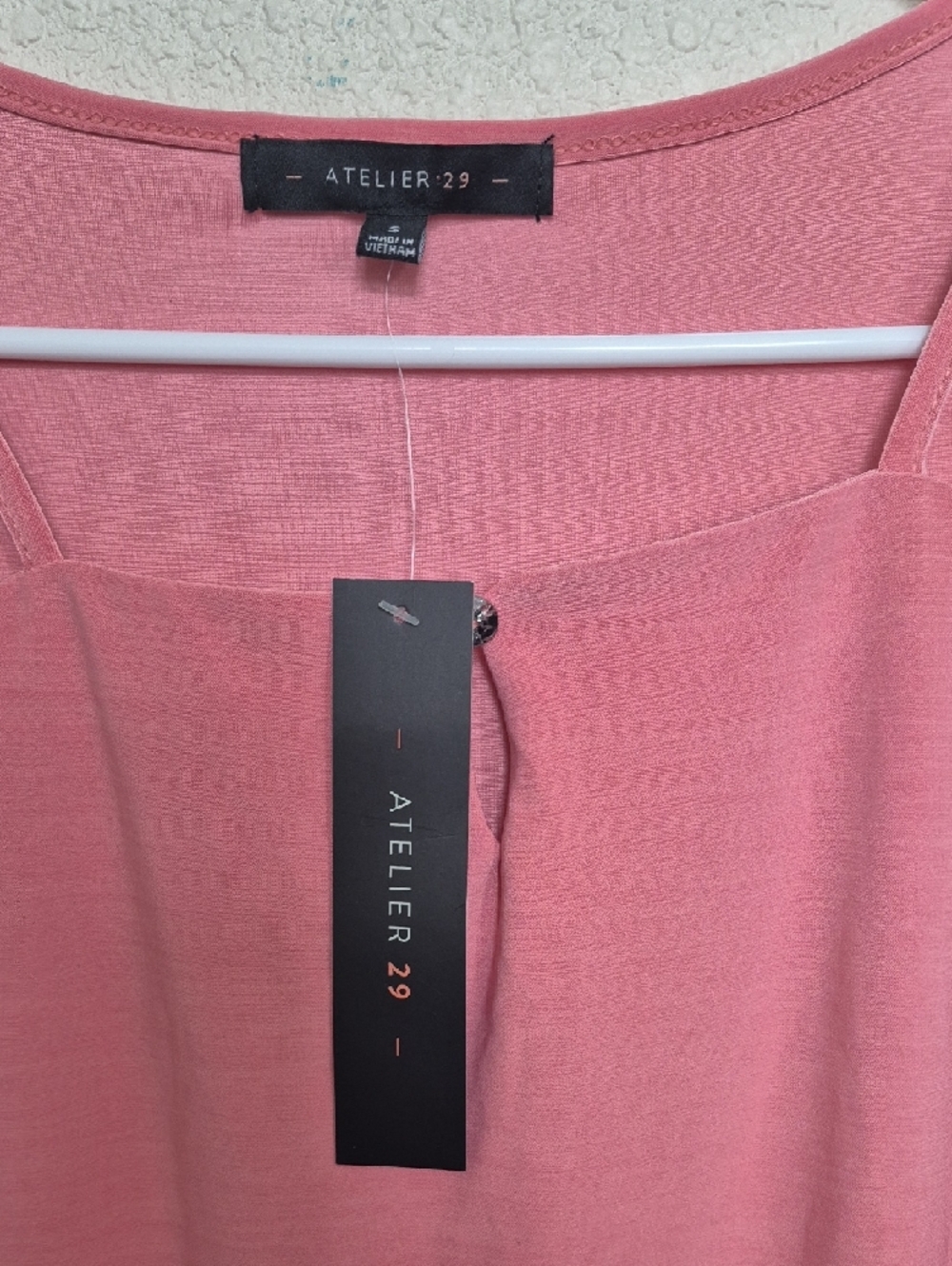 Atelier 29 Pink Double-Strap Camisole - Picture 5 of 6